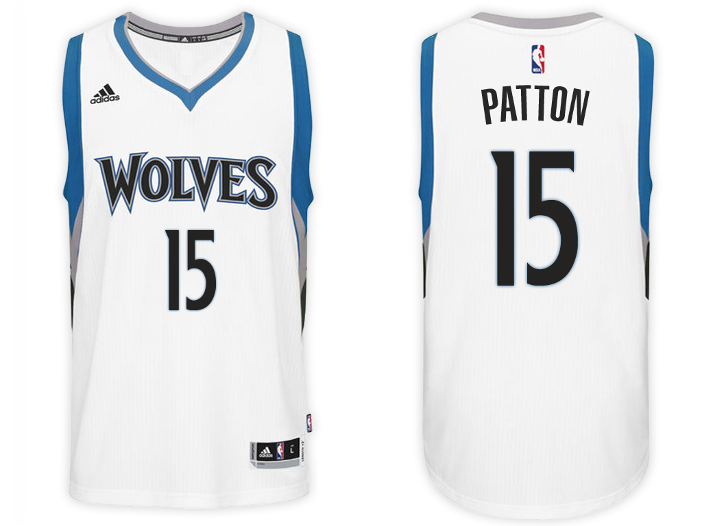 Men's Justin Patton NBA Swingman Road White Jersey