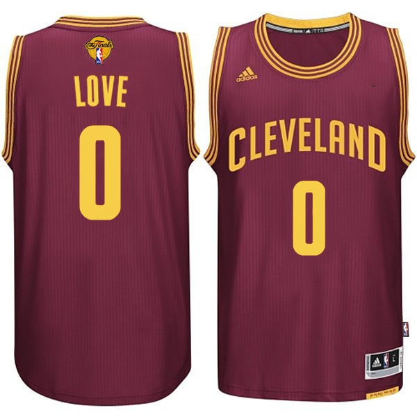 Men's  Kevin Love Cleveland 2015 Finals Red Jersey