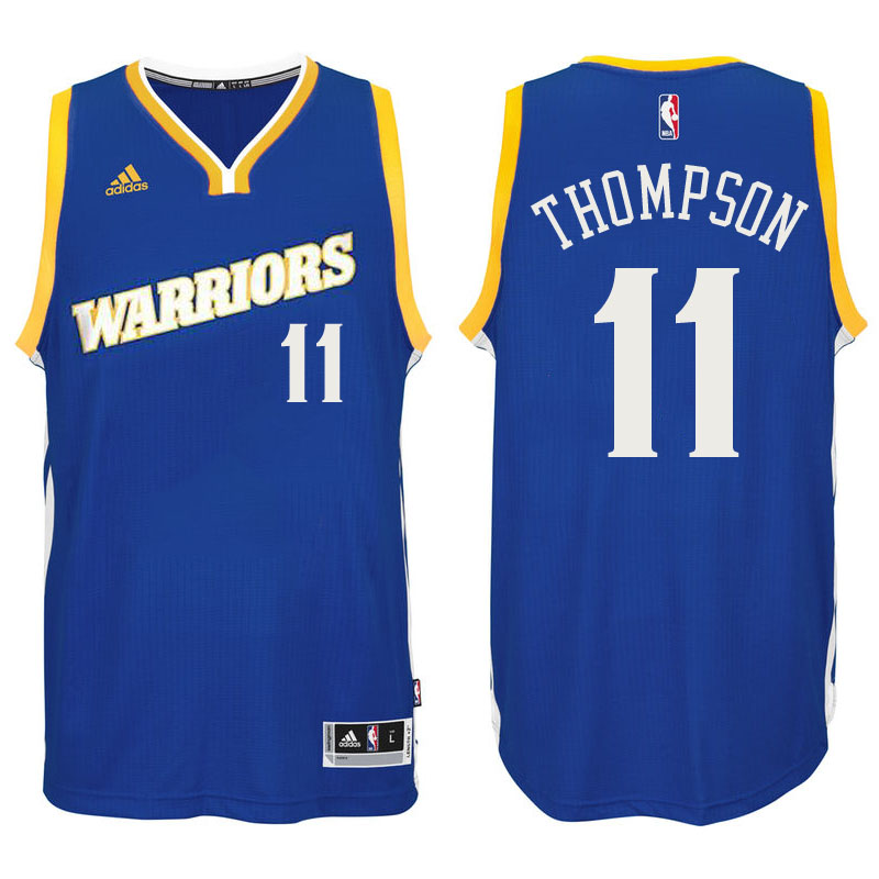 Men's  Klay Thompson Golden State Warriors 2016-17 Crossover Blue Jersey