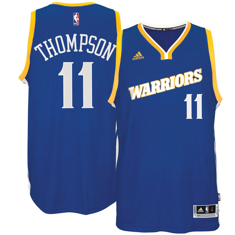 Men's Klay Thompson Road Swingman climacool Royal Jersey