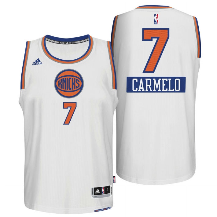 Men's  Knicks #7 Carmelo Anthony 2014 Christmas Day Jersey