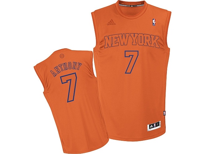 Knicks Christmas Day Orange Jersey