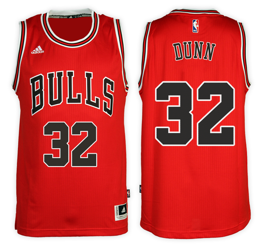 Men's Kris Dunn NBA Swingman Road Red Jersey