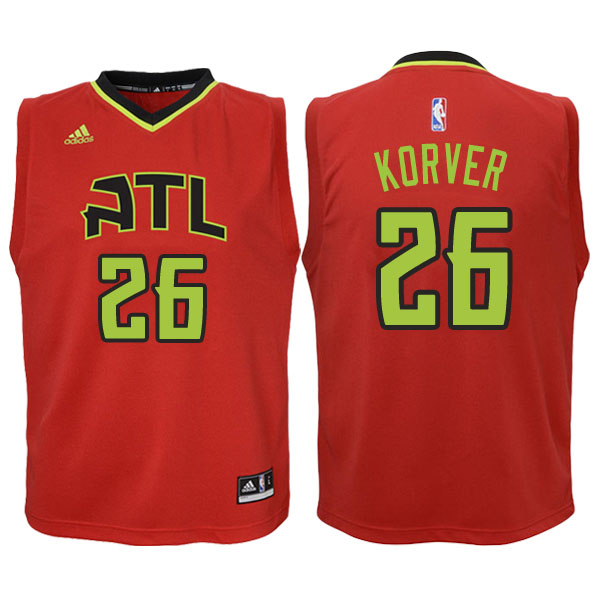 Men's  Kyle Korver Atlanta Hawks Red-Green Jersey