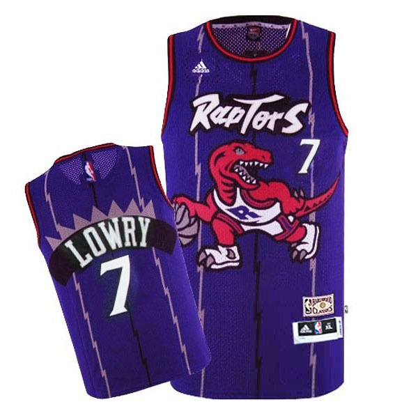 Toronto Raptors #7 Kyle Lowry Purple Youth Jersey