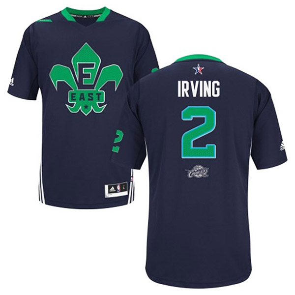 Men's Kyrie Irving 2014 NBA All-Star East #2 Green Jersey