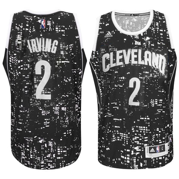 Men's  Cleveland #2 Kyrie Irving City Lights Jersey