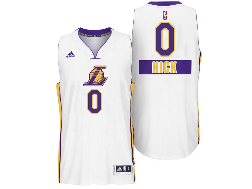 Lakers Christmas Day Swingman White Jersey