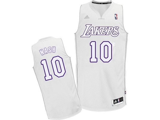 Lakers 2012 Christmas Day Swingman White Jersey