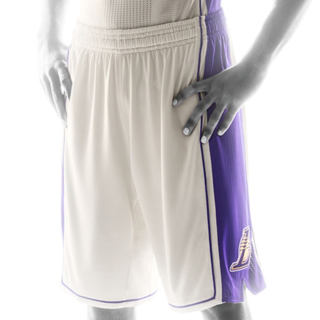 Men's  Lakers 2015 Christmas Day Shorts Cream