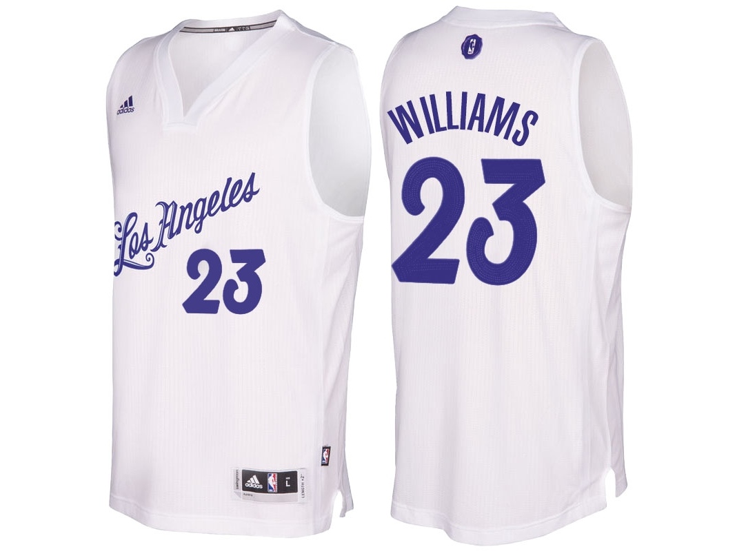 Lakers 2016 Christmas Day Swingman White Jersey