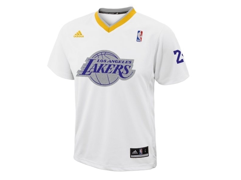 Lakers 2013 Christmas Day Swingman White Jersey