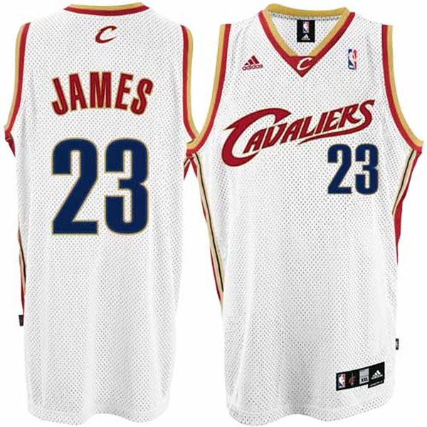 Men's LeBron James Cleveland Cavaliers #23 Soul Swingman Home Jersey