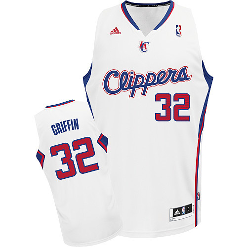 Men's  Los Angeles Clippers Blake Griffin White Swingman Jersey