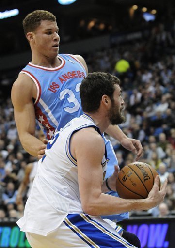 Blake Griffin Wear Los Angeles Stars Jersey at match