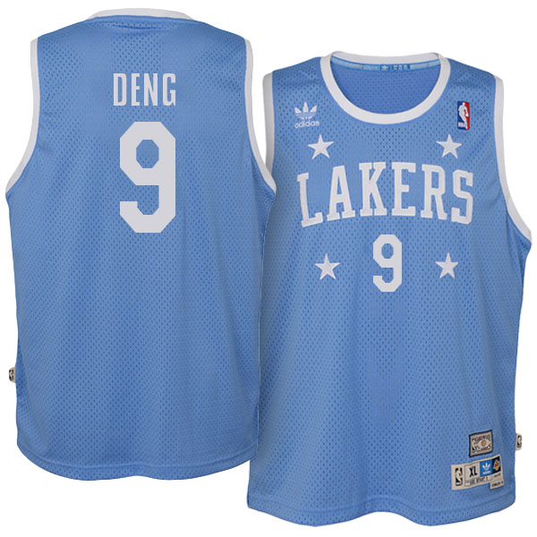 Men's  Luol Deng Los Angeles Lakers Blue Jersey