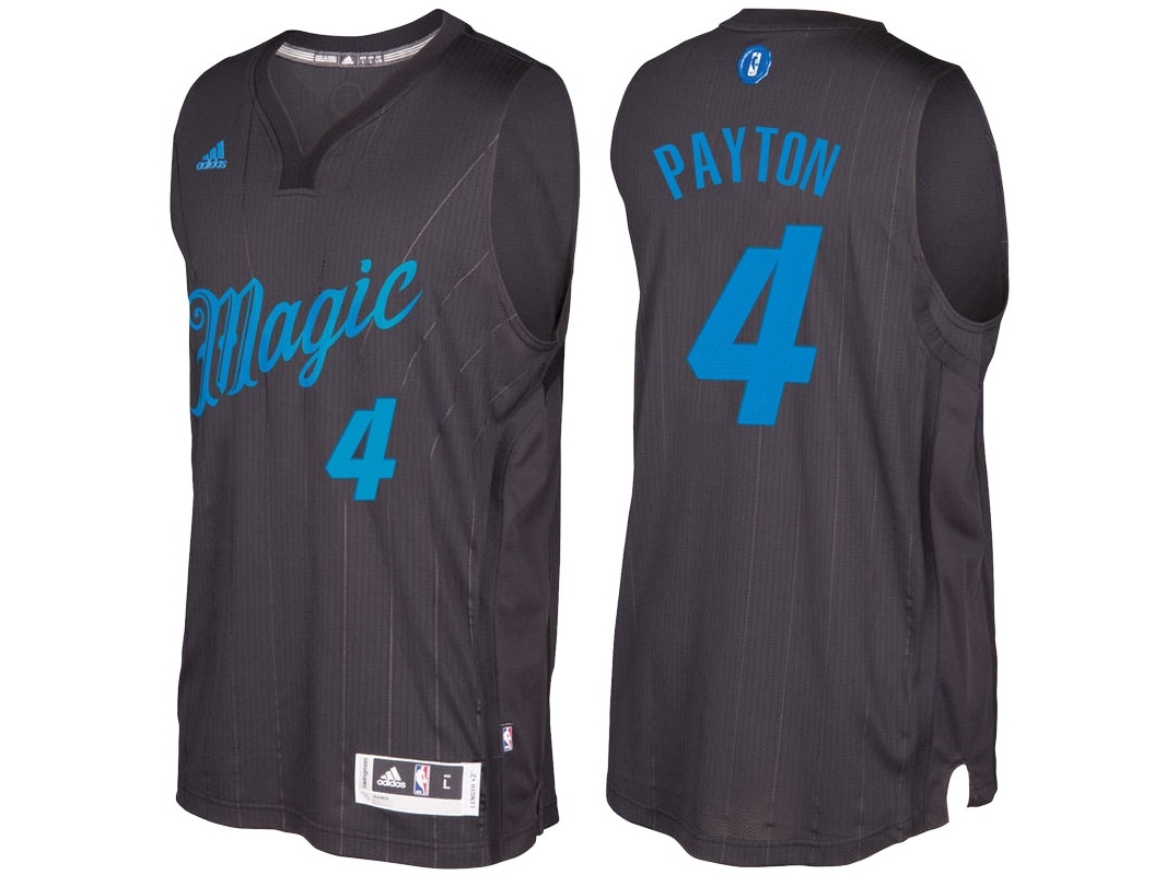 Magic 2016 Christmas Day Swingman Black Jersey