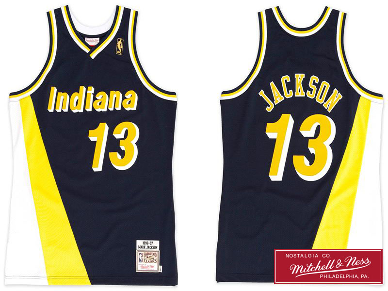 Men's Mark Jackson 1996-97 Black Jersey