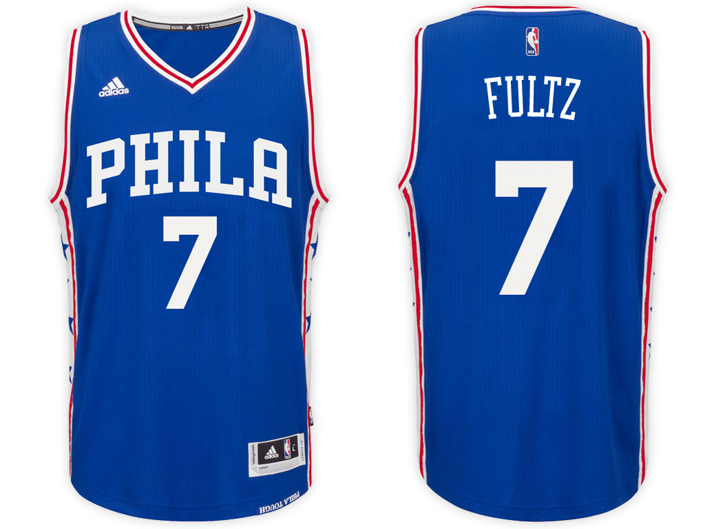 Men's Markelle Fultz NBA Swingman Road Royal Jersey