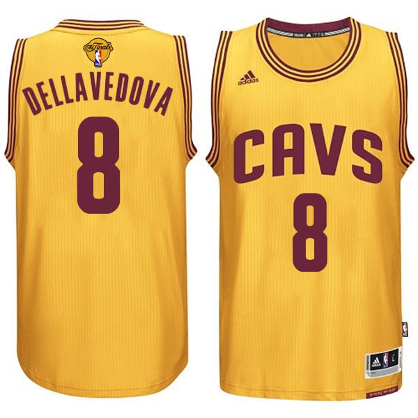 Men's  Matthew Dellavedova Cavs 2015 Finals Gold Jersey