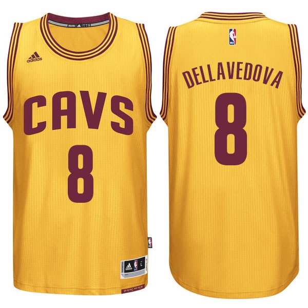 Men's  Cavaliers Matthew Dellavedova New Swingman Jersey Gold