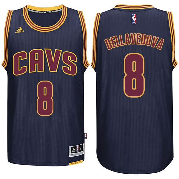 Men's  Cavaliers Matthew Dellavedova New Swingman Jersey Navy