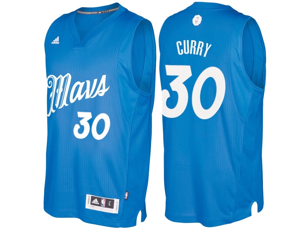 Mavericks 2016 Christmas Day Swingman Blue Jersey