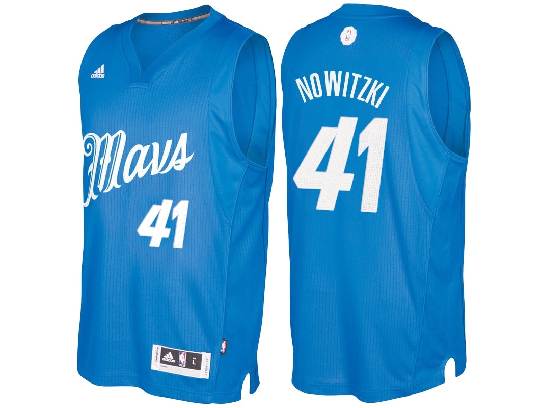 Mavericks 2016 Christmas Day Swingman Blue Jersey