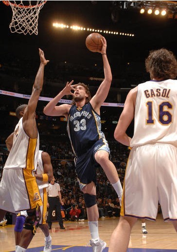 #33 Marc Gasol Navy Blue Jersey 