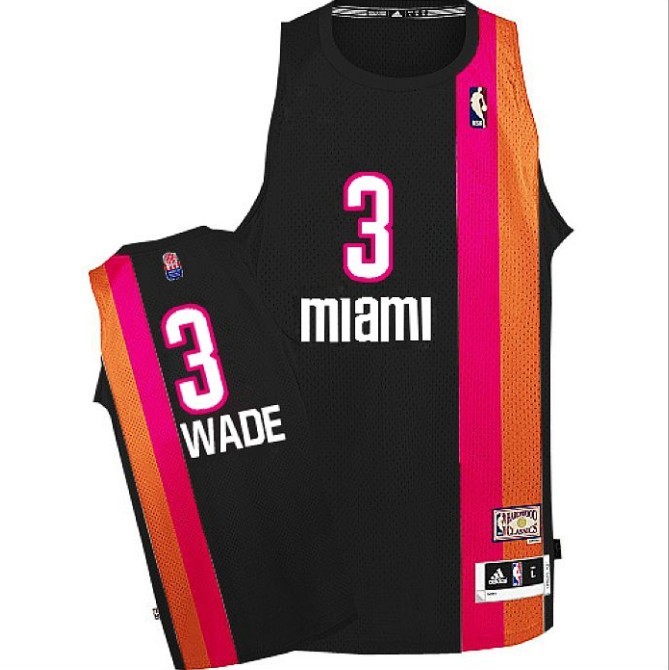 Men's  Miami Floridians Dwyane Wade ABA Hardwood Classics Jersey