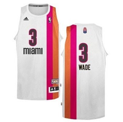 Men's  NBA Dwyane Wade Floridian Jersey