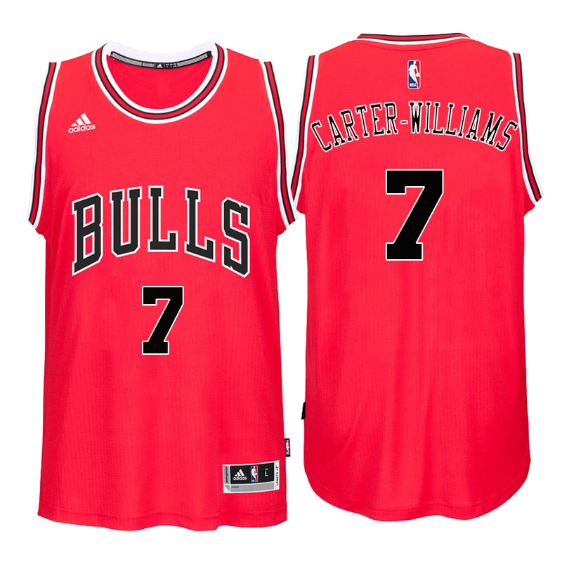 Men's  Michael Carter-Williams Chicago Bulls 2016-17 Red Jersey