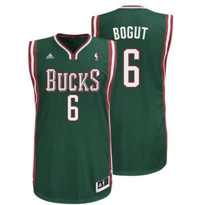 Men's  NBA Andrew Bogut Milwaukee Bucks Jersey