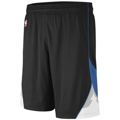 Men's  NBA Minnesota Timberwolves Revolution 30 Black Shorts