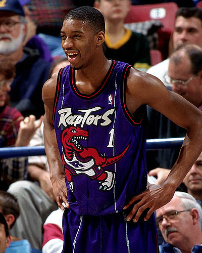 NBA Mitchell and Ness Toronto Raptors #1 Tracy McGrady