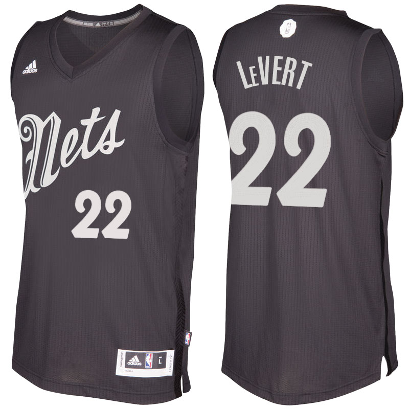 Men's  Caris LeVert Nets 2016-17 Christmas Day Black Jersey