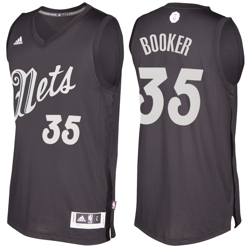 Men's  Trevor Booker Nets 2016-17 Christmas Day Black Jersey