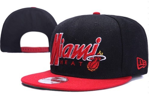  NBA New Era 9FIFTY Miami Heat Logo Snapback Adjustable Hat