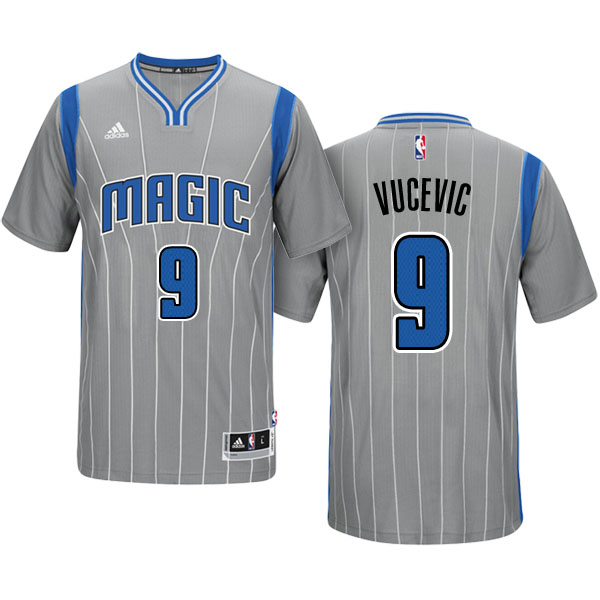 Men's  Nikola Vucevic Orlando Magic 2014-15 Pride Swingman Gray Jersey