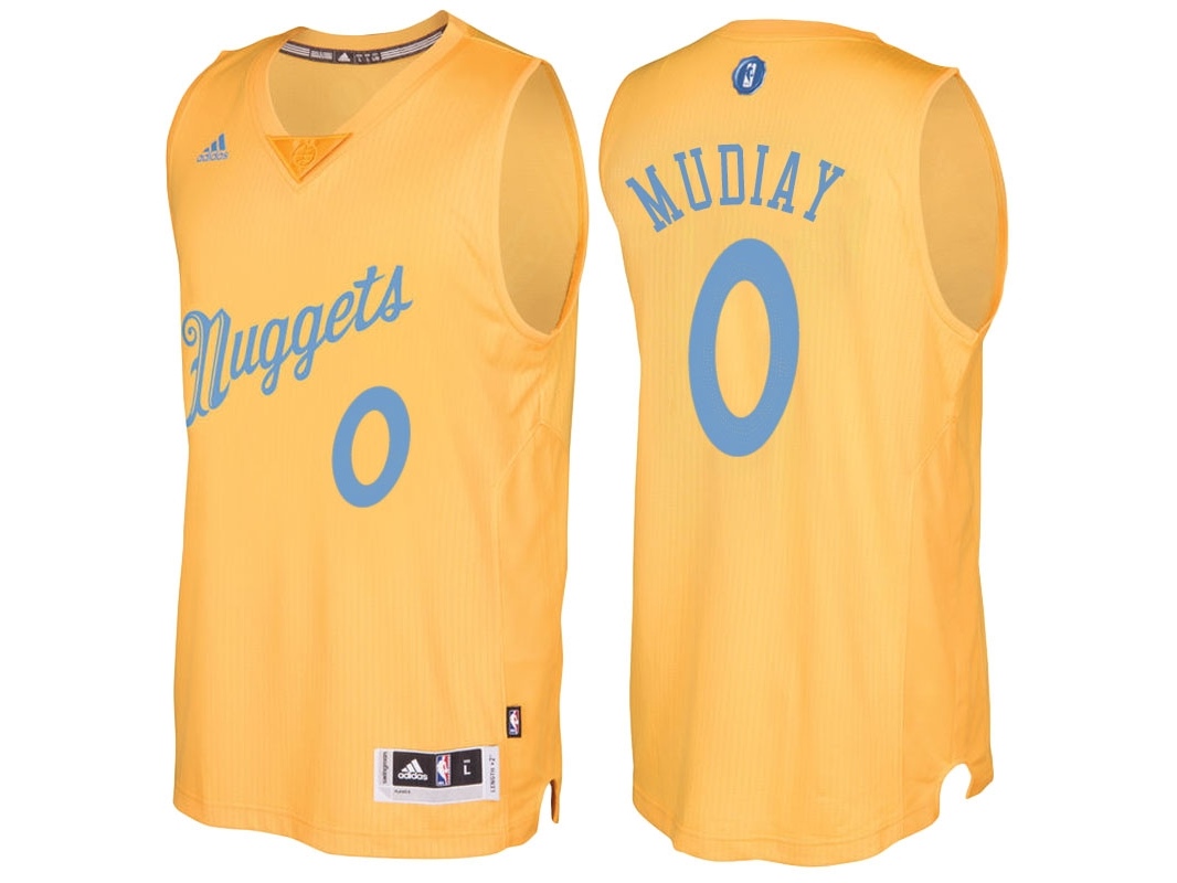 Nuggets 2016 Christmas Day Swingman Gold Jersey