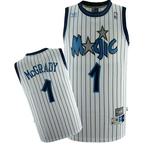 Men's  NBA Orlando Magic #1 Tracy McGrady Soul Home Jersey