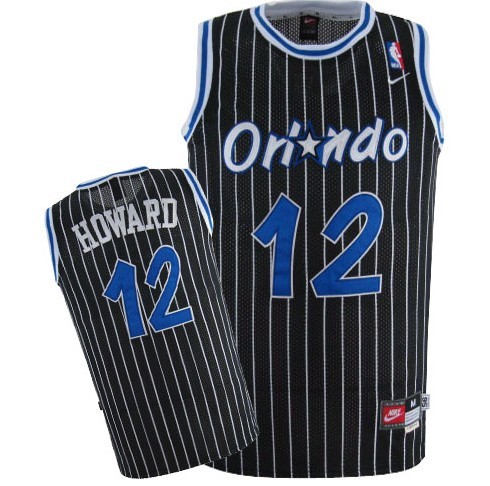 Men's  NBA Orlando Magic #12 Dwight Howard Soul Swingman Jersey