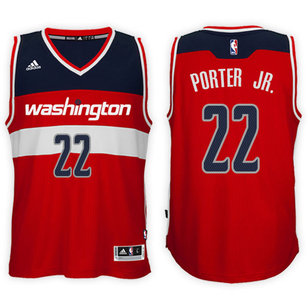 Men's  Otto Porter Jr. Washington Wizards Alternate Adidas Swingman Red Jersey