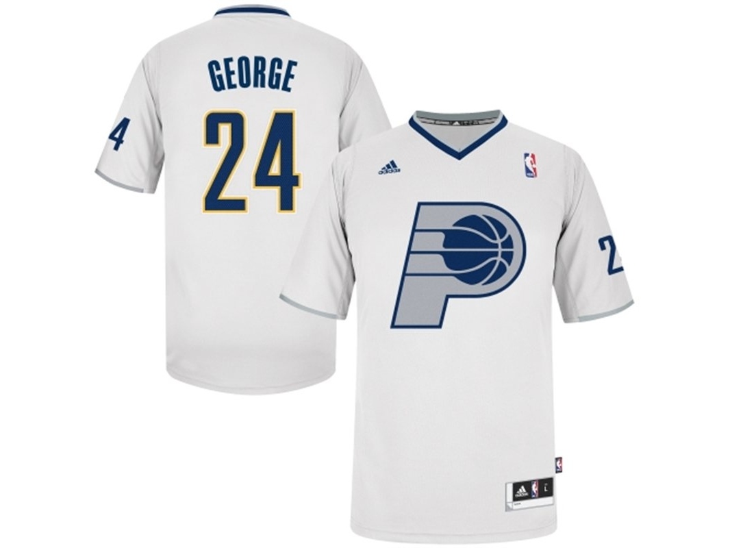 Pacers 2013 Christmas Day Swingman White Jersey