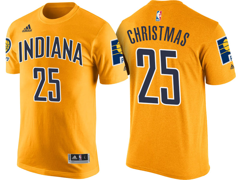 pacers Rakeem Christmas Gold Alternate T-Shirt