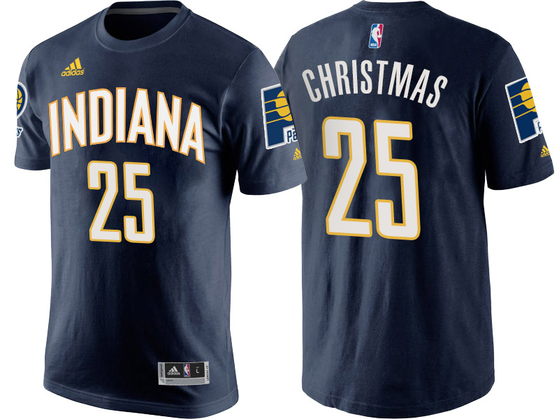 pacers Rakeem Christmas Navy Road T-Shirt