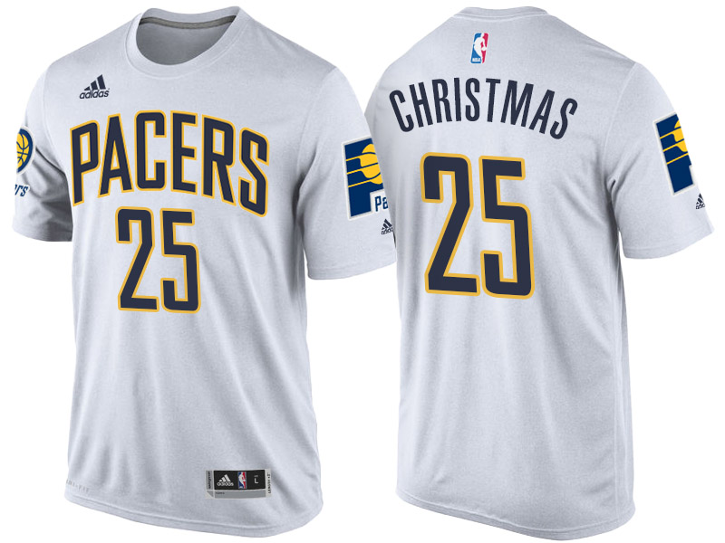 pacers Rakeem Christmas White Home T-Shirt