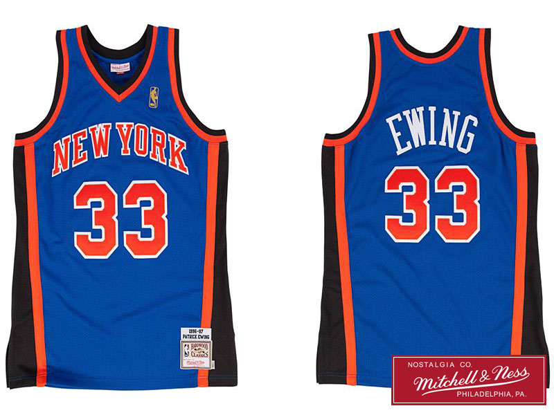 Men's Patrick Ewing 1996-97 Royal Jersey