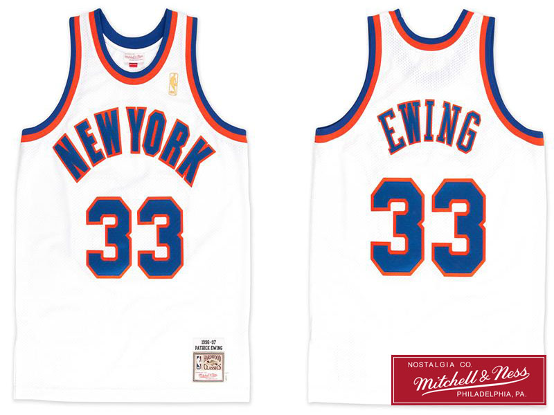 Men's Patrick Ewing 1996-97 White Jersey