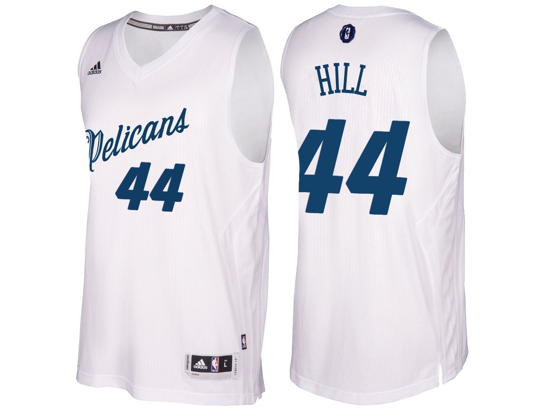 Pelicans 2016 Christmas Day Swingman White Jersey